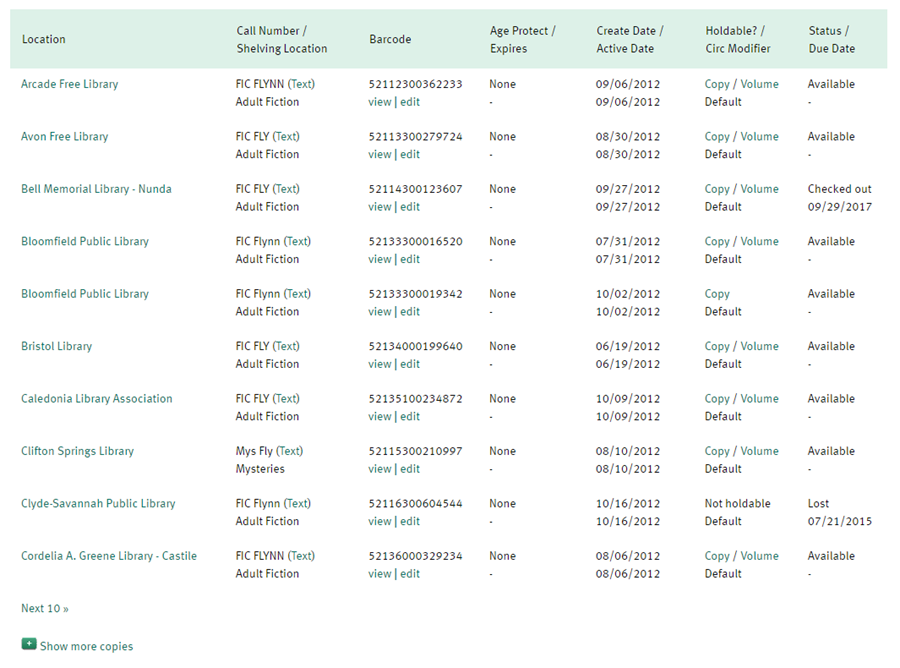 WebClient Catalog HoldingsList.png WebClient Catalog HoldingsList.png