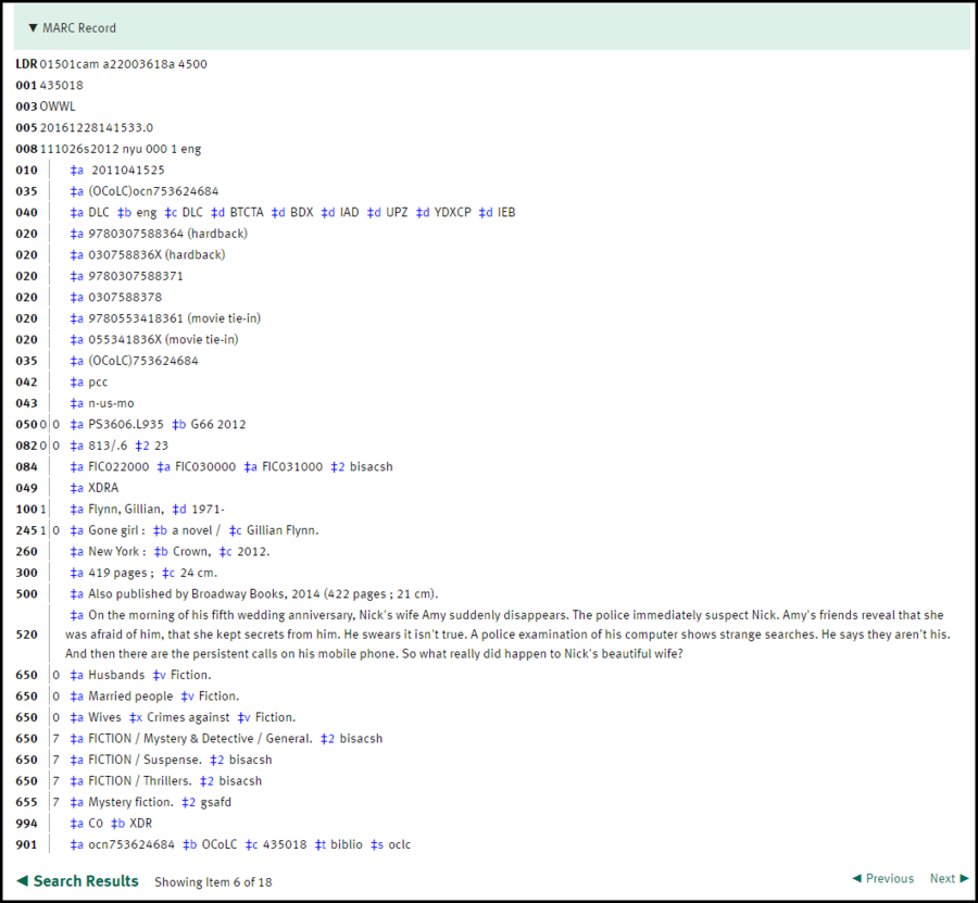 WebClient Catalog MarcRecord.png WebClient Catalog MarcRecord.png
