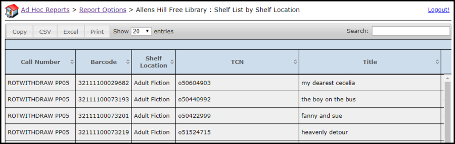 WebClient Catalog Tcn ShelflistReport.png WebClient Catalog Tcn ShelflistReport.png