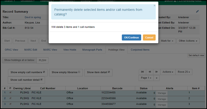 DeleteItemsAndCallNumbers HoldingsView.png DeleteItemsAndCallNumbers HoldingsView.png