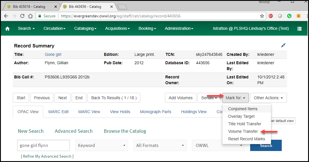 WebClient VolumeTransfer TitleRecord MarkFor.png WebClient VolumeTransfer TitleRecord MarkFor.png
