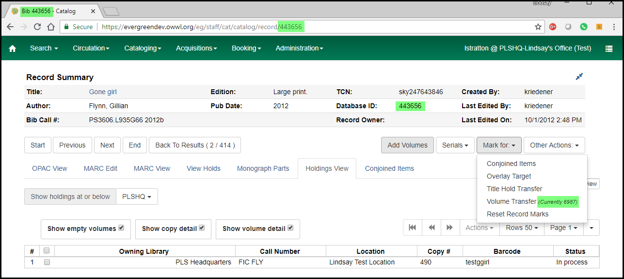WebClient VolumeTransfer TitleRecord MarkFor RecordMarked.png WebClient VolumeTransfer TitleRecord MarkFor RecordMarked.png
