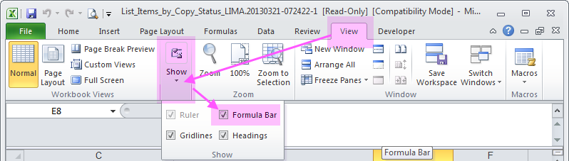ExcelTips ShowFormulaBar.png